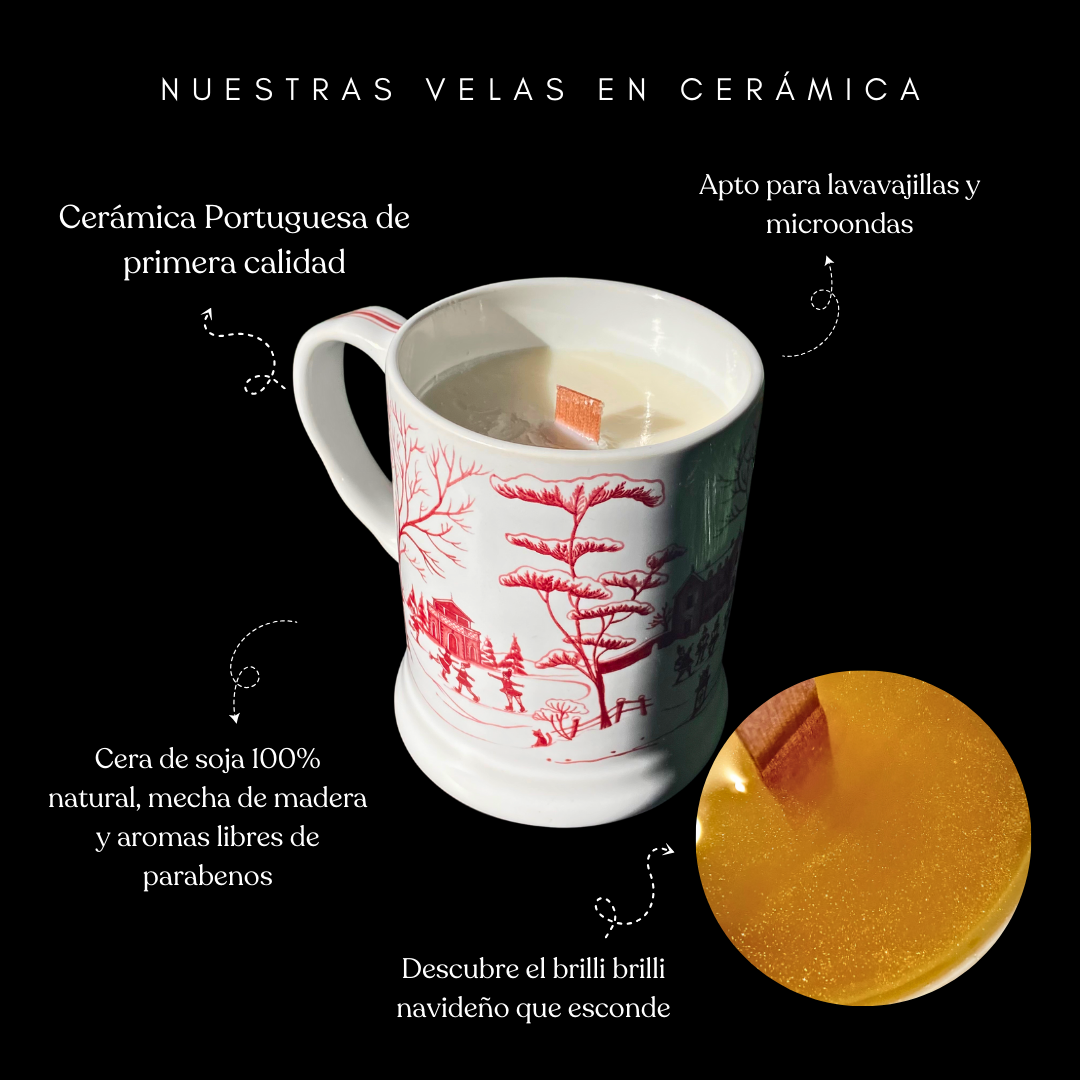 Vela en taza edición limitada